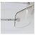 CHANEL Randlose Sonnenbrille Metall Silber CC Auth BA15458 - Ansicht 9
