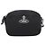 Borsa a tracolla Vivienne Westwood PVC Black Silver Auth am12513V Nero Argento - vista 13