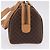 Edge Céline Borsa a mano CELINE Macadam Canvas PVC Leather 2way Brown Gold Auth 199479V Marrone D'oro - vista 3