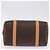 Edge Céline Borsa a mano CELINE Macadam Canvas PVC Leather 2way Brown Gold Auth 199479V Marrone D'oro - vista 5
