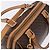 Edge Céline Borsa a mano CELINE Macadam Canvas PVC Leather 2way Brown Gold Auth 199479V Marrone D'oro - vista 6
