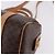 Edge Céline Borsa a mano CELINE Macadam Canvas PVC Leather 2way Brown Gold Auth 199479V Marrone D'oro - vista 9