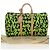 LOUIS VUITTON Graffiti Keepall 50 Boston Bag Vert M93700 LV Auth yk20877SM Verde chiaro Monogramma - vista 12