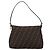 Borsa a tracolla FENDI Zucca Canvas Mamma Baguette Marrone Argento Auth 199802V - vista 2