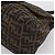 Borsa a tracolla FENDI Zucca Canvas Mamma Baguette Marrone Argento Auth 199802V - vista 9