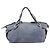 Borsa a tracolla GUCCI Bamboo in pelle blu e argento 232959 Auth 199519 - vista 13