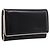 PRADA Key Case Leather Black Silver Auth bs36853 Silvery