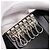 PRADA Key Case Leather Black Silver Auth bs36853 Silvery - view 10