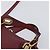 Chloé Borsa Chloe Paraty in pelle 2way Bordeaux Gold Auth BA15119 D'oro Bordò - vista 14