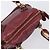 Chloé Borsa Chloe Paraty in pelle 2way Bordeaux Gold Auth BA15119 D'oro Bordò - vista 6