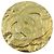 Spilla CHANEL Metallo Tono Oro CC Auth bs37050V