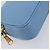 Pouch a mano Miu Miu in pelle azzurro e oro Auth 199107V D'oro Blu chiaro - vista 15