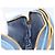 Pouch a mano Miu Miu in pelle azzurro e oro Auth 199107V D'oro Blu chiaro - vista 19