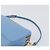 Pouch a mano Miu Miu in pelle azzurro e oro Auth 199107V D'oro Blu chiaro - vista 8