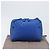 Borsa a tracolla BOTTEGA VENETA INTRECCIATO in pelle blu Auth 201989V - vista 12