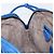 Borsa a tracolla BOTTEGA VENETA INTRECCIATO in pelle blu Auth 201989V - vista 21