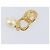 Orecchini CHANEL metallo Gold Tone CC Auth bs37052 - vista 14