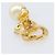 Orecchini CHANEL metallo Gold Tone CC Auth bs37052 - vista 18