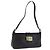 Borsa a spalla FENDI Mamma Baguette in pelle nera argento Auth 199954A Nero