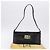 Borsa a spalla FENDI Mamma Baguette in pelle nera argento Auth 199954A Nero - vista 12