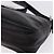 Borsa a spalla FENDI Mamma Baguette in pelle nera argento Auth 199954A Nero - vista 15