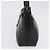 Borsa a spalla FENDI Mamma Baguette in pelle nera argento Auth 199954A Nero - vista 3