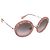 Gafas de sol Miu Miu Metal Pink Auth 197261M Rosa