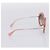 Gafas de sol Miu Miu Metal Pink Auth 197261M Rosa - vista 3