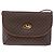 Céline Borsa CELINE Macadam Canvas Horse Carriage Bag PVC Leather Brown Gold Auth 200080 Marrone D'oro - vista 13