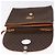 Céline Borsa CELINE Macadam Canvas Horse Carriage Bag PVC Leather Brown Gold Auth 200080 Marrone D'oro - vista 20