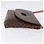 Céline Borsa CELINE Macadam Canvas Horse Carriage Bag PVC Leather Brown Gold Auth 200080 Marrone D'oro - vista 3