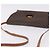 Céline Borsa CELINE Macadam Canvas Horse Carriage Bag PVC Leather Brown Gold Auth 200080 Marrone D'oro - vista 6