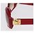 LOUIS VUITTON Occhiali da sole Spouson GM Plastica Rosso Tono Oro Z0076E LV Auth BA15450 - vista 8