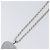 Collana SAINT LAURENT Metallo Argento Verde Auth BA15462 - vista 10