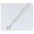 Collana SAINT LAURENT Metallo Argento Verde Auth BA15462 - vista 8