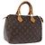 Borsa a mano LOUIS VUITTON Monogram Speedy 25 M41528 LV Auth ka5943V Monogramma