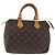 Borsa a mano LOUIS VUITTON Monogram Speedy 25 M41528 LV Auth ka5943V Monogramma - vista 13