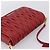 Borsa a tracolla Miu Miu Matelassé in pelle rossa e oro Auth 201956 Rosso D'oro - vista 6