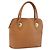 Borsa a mano MCM in pelle marrone e oro autentica bs37006 D'oro