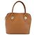 Borsa a mano MCM in pelle marrone e oro autentica bs37006 D'oro - vista 13