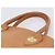 Borsa a mano MCM in pelle marrone e oro autentica bs37006 D'oro - vista 14