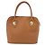 Borsa a mano MCM in pelle marrone e oro autentica bs37006 D'oro - vista 2