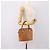 Borsa a mano MCM in pelle marrone e oro autentica bs37006 D'oro - vista 21