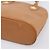 Borsa a mano MCM in pelle marrone e oro autentica bs37006 D'oro - vista 8