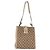 Borsa a tracolla GUCCI GG Canvas Beige Gold 110292 Auth ka5987 D'oro - vista 13
