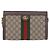 Borsa GUCCI GG Supreme Chain Web Sherry Line PVC Beige Oro 503877 Auth ka5977V D'oro - vista 13