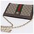 Borsa GUCCI GG Supreme Chain Web Sherry Line PVC Beige Oro 503877 Auth ka5977V D'oro - vista 6