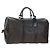Céline Borsa Boston CELINE Macadam Canvas PVC Leather Black Gold Auth 199137V Nero D'oro