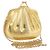 GUCCI GG Chain Shoulder Pouch Metal Gold Auth 200279V D'oro