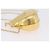 GUCCI GG Chain Shoulder Pouch Metal Gold Auth 200279V D'oro - vista 4